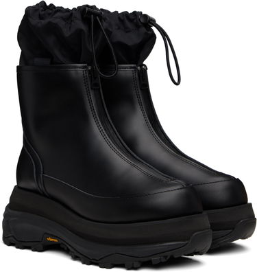 Кецове и обувки sacai sacai Zip Up Boots Черно | 25-08087, 3