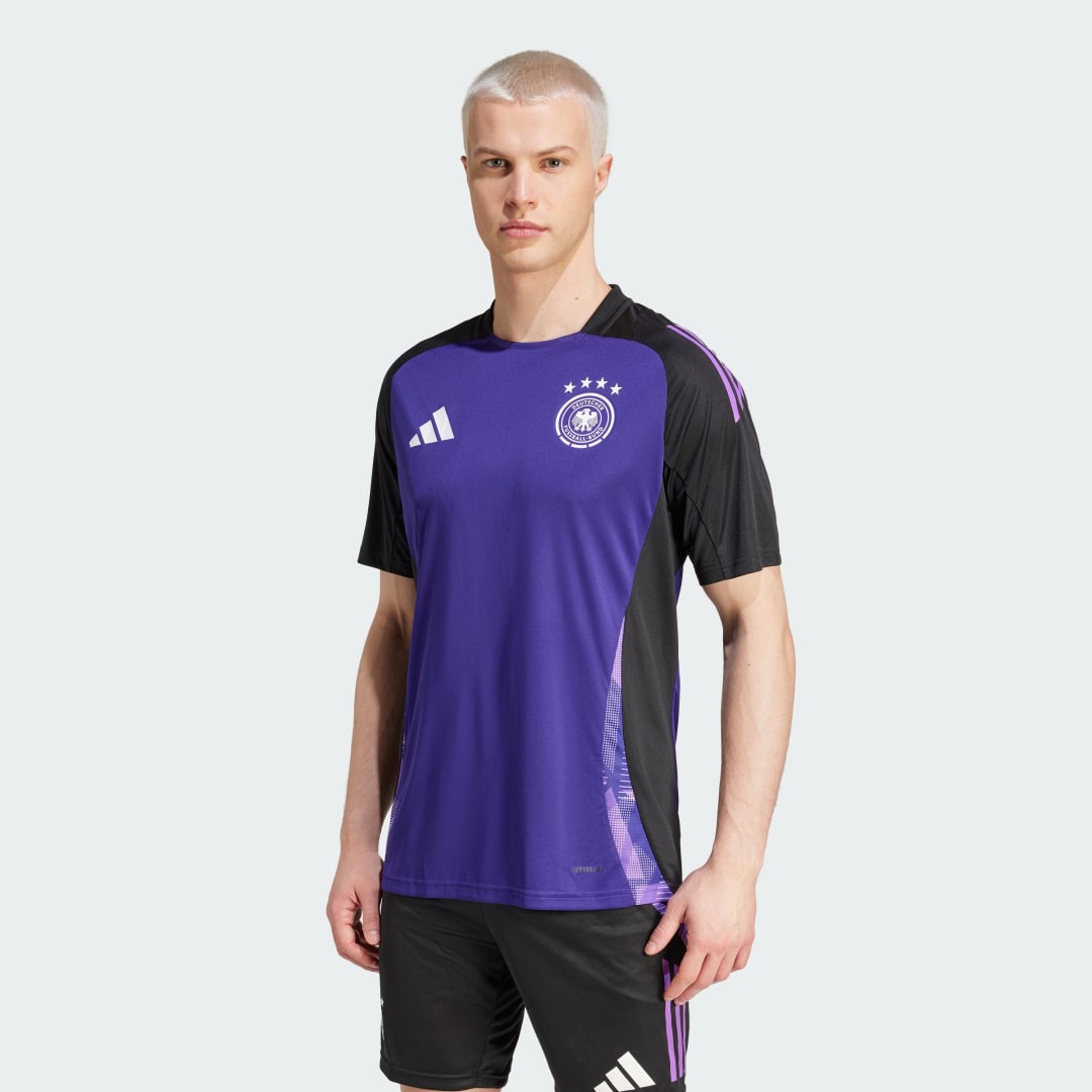 Фланелка adidas Performance Germany Tiro 24 Competition Training Лилаво | IP8245, 0