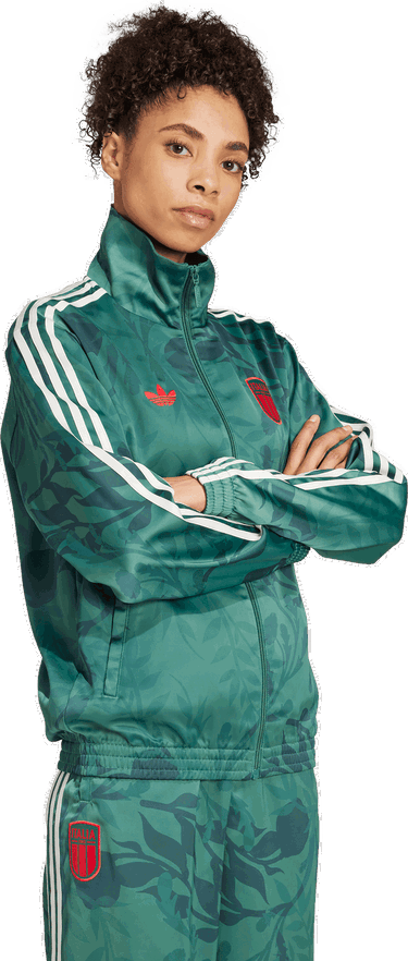 Яке adidas Performance Italy Track Jacket Зелено | JJ0348, 3