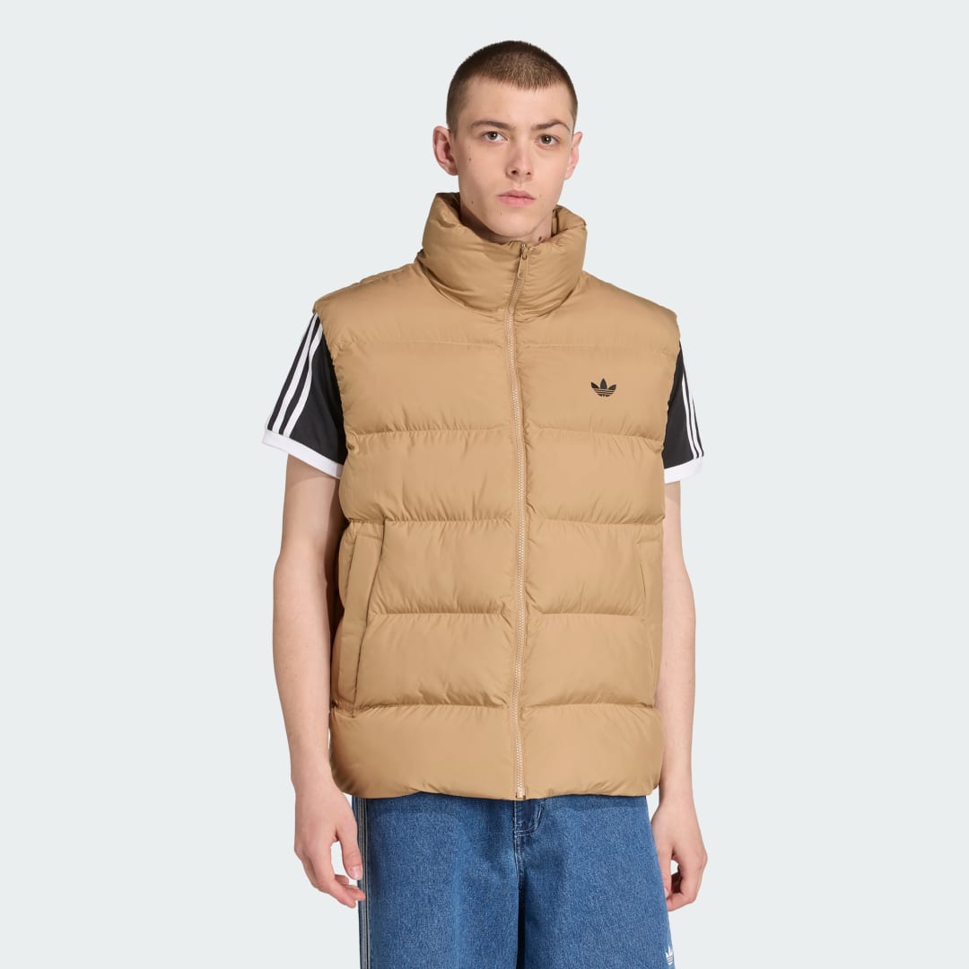 Жилетка adidas Performance Puffer Vest Кафяво | JX4124, 0