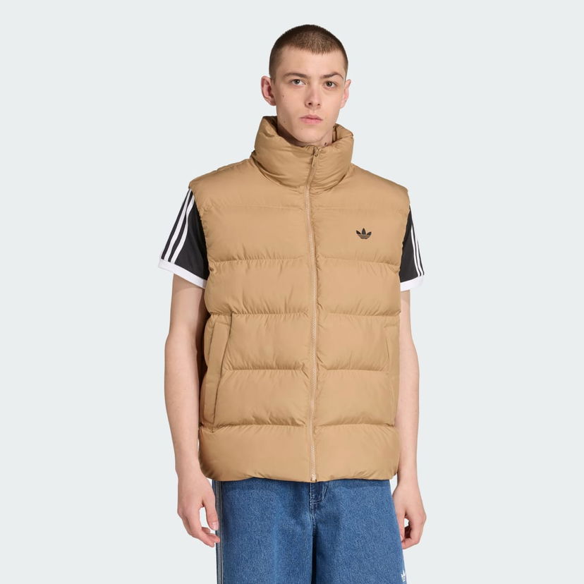 Жилетка adidas Performance Puffer Vest Кафяво | JX4124