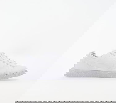 Кецове и обувки Nike Blazer Low GS Бяло | 555190-102, 1