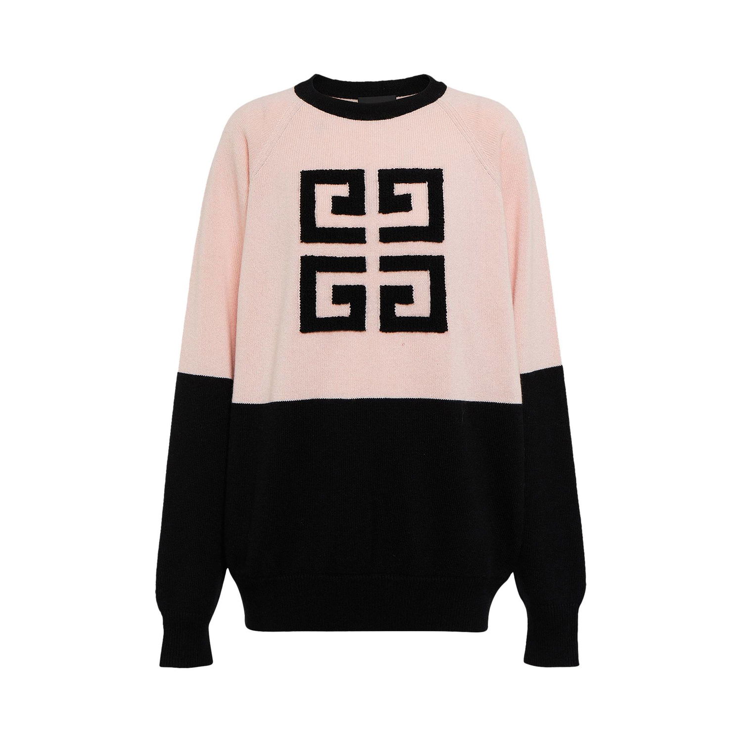 Пуловер Givenchy 4G Bi Color Crewneck Розово | BW908N4ZBA 024, 1