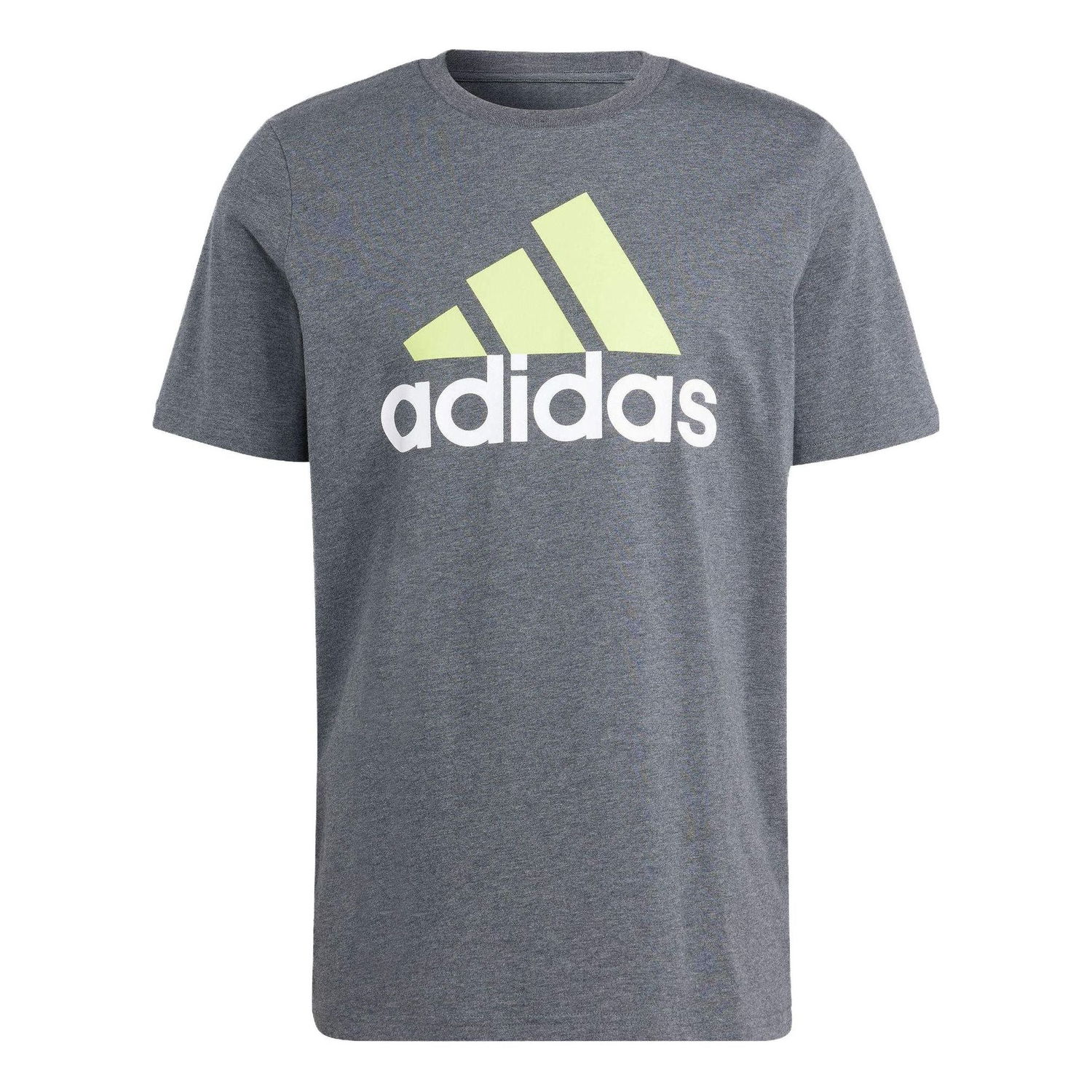 Тениска adidas Originals Essentials Big Logo Jersey T-Shirt Сиво | IJ8578, 0