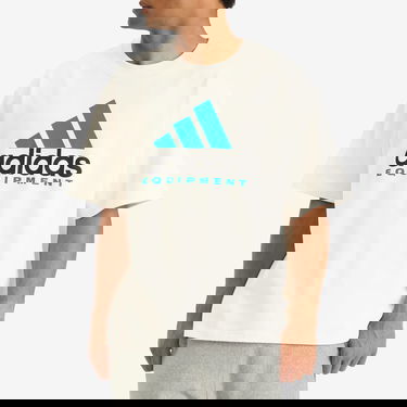 Тениска adidas Originals Men's EQT T-Shirt, Size Small Бяло | JW9129, 2