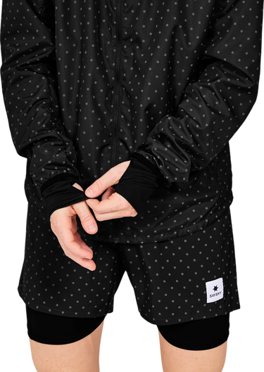 Ветровка Saysky Saysky Reflective Polka Blaze Hooded Jacket Черно | mmrja02c1018, 2
