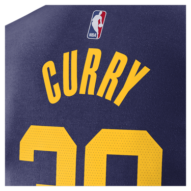Тениска Jordan Stephen Curry State Warriors 2022/23 Statement Edition Name & Number T-Shirt Тъмно синьо | DV5772-422, 4
