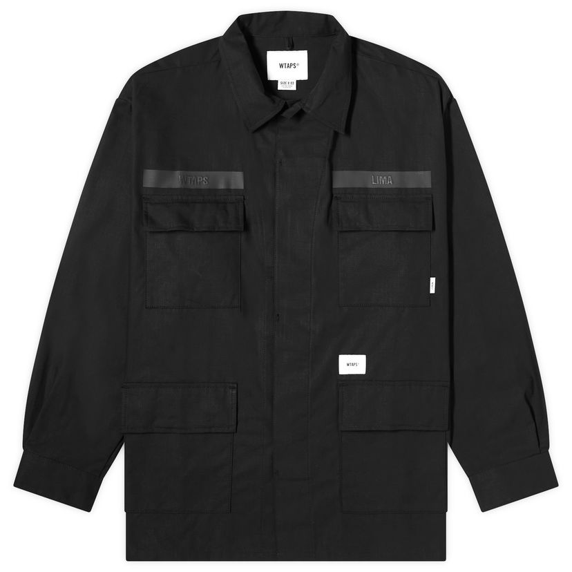 Яке WTAPS 17 Shirt Черно | 241WVDT-SHM01-BLK