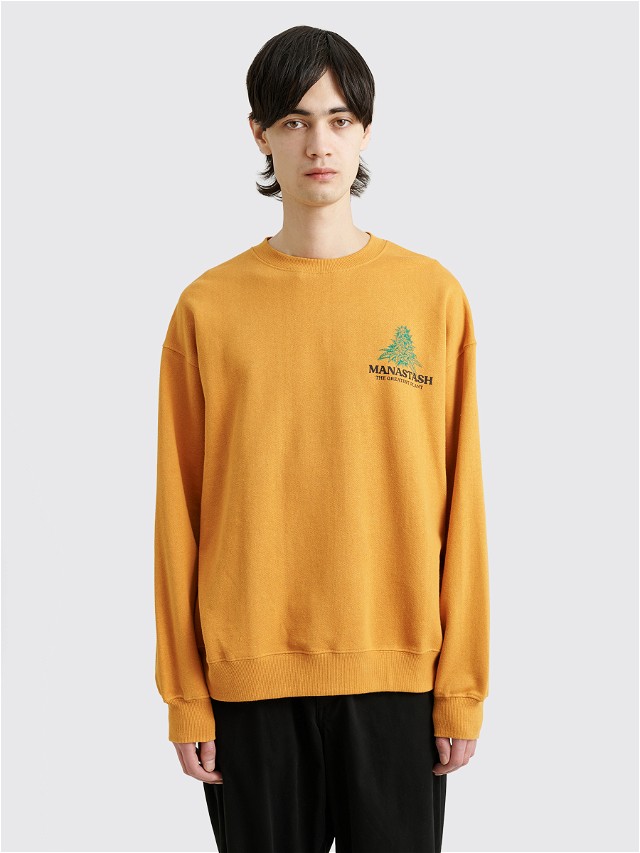 Cascade Sweatshirt “The Greatest Plant” Mango