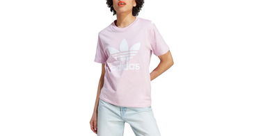 Тениска adidas Performance Trefoil Розово | ik4039, 1