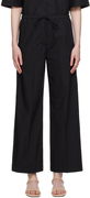 TOTEME Drawstring Wide Leg Trousers