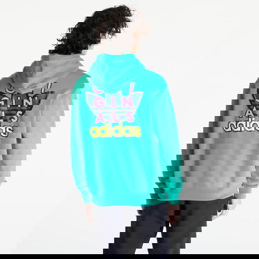 Суитчър adidas Originals Trefoil Hoodie Тюркоазено | IM9685, 2
