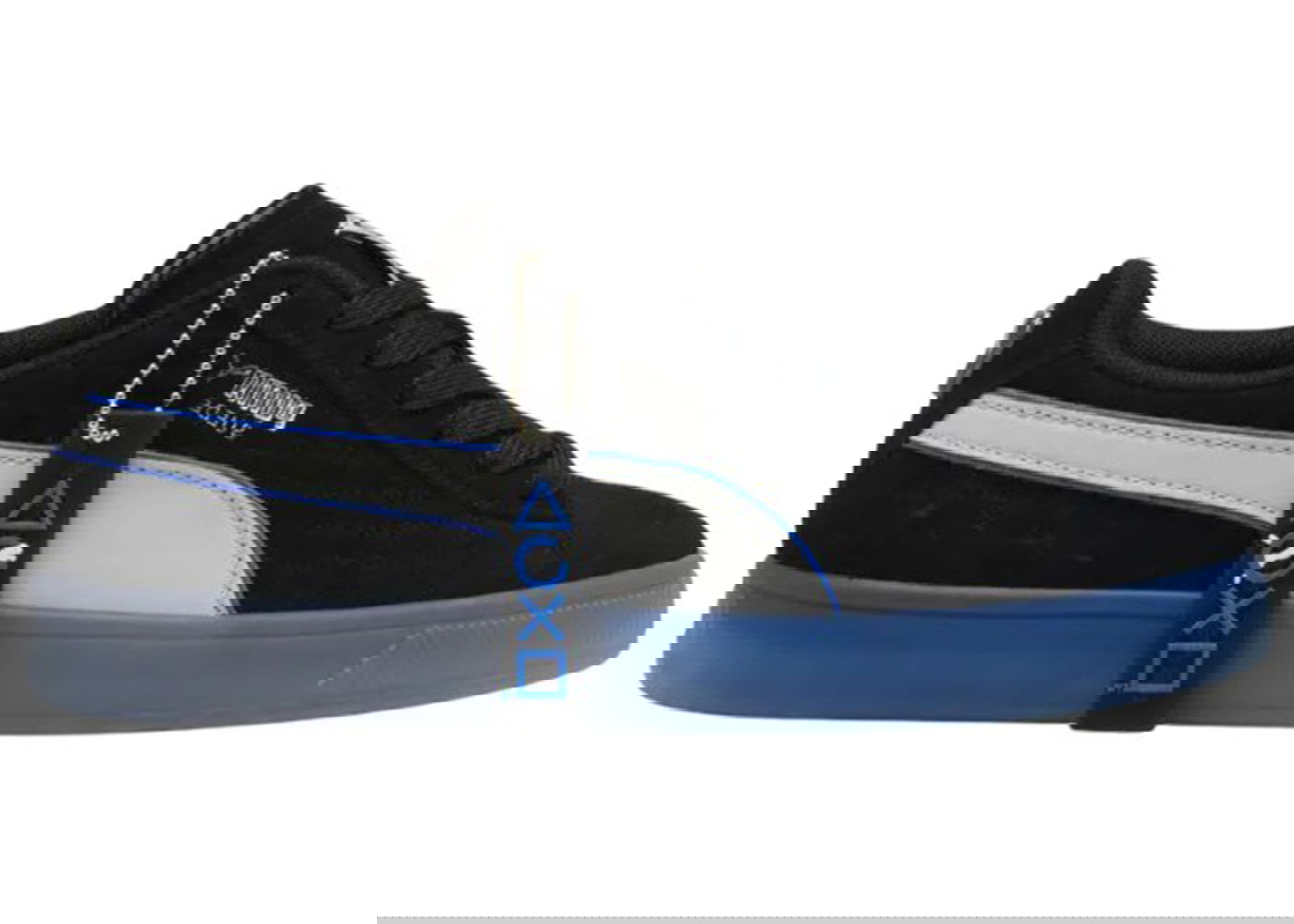 Кецове и обувки Puma Suede Playstation Black Черно | 396246-02, 0