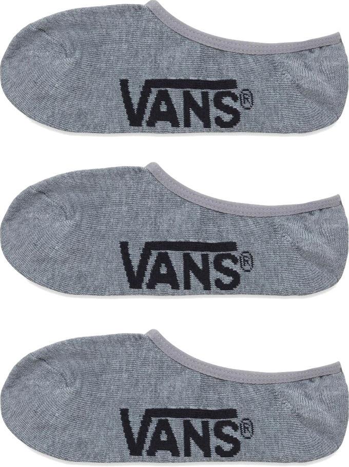 Чорапи Vans Classic Super No Show Socks (3 Pack) Сиво | vn000xs9htg1, 0