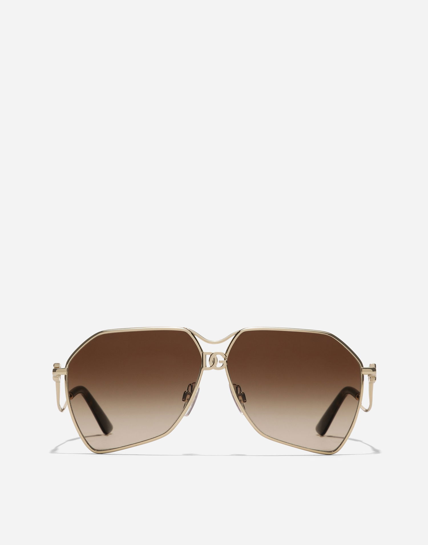 Слънчеви очила Dolce & Gabbana Dg Filo Geometric Frame Gradient Sunglasses New Arrivals Металик | VG2326VM2139V000, 0