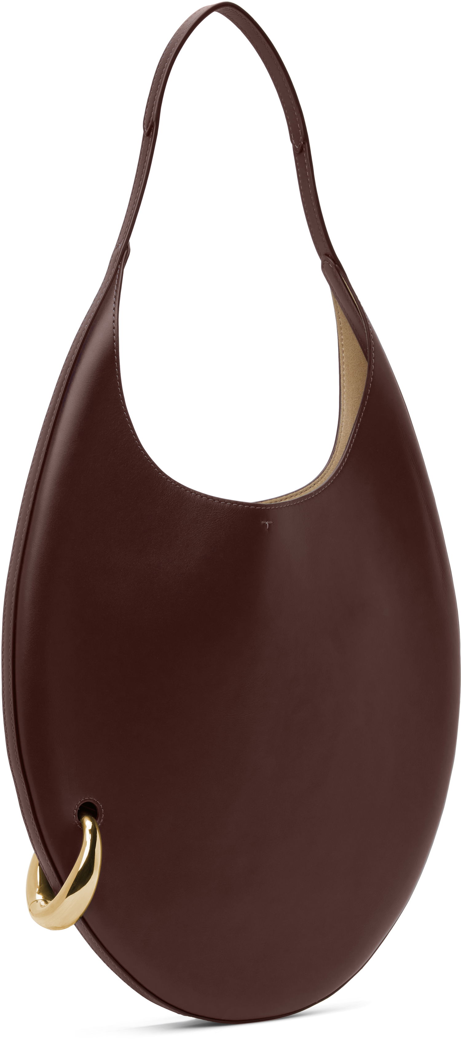 Дамска чанта Tory Burch Tory Burch Pierced Hobo Bag Бургунди | 175241-200, 1
