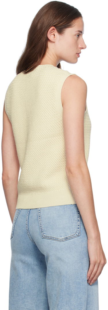 Пуловер rag & bone Knit Buttoned Vest Жълто | WAS24F046UG46, 2