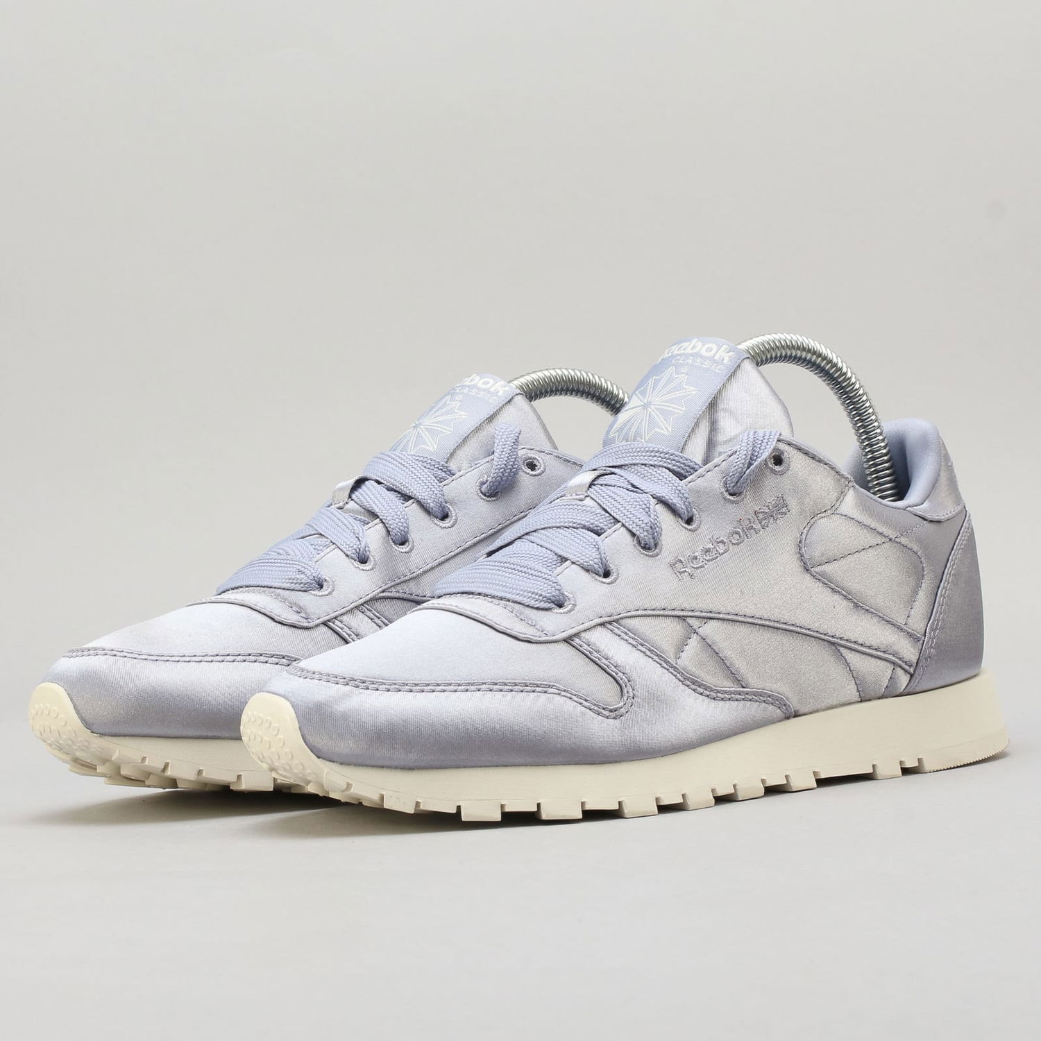 Кецове и обувки Reebok Classic Leather Satin Синьо | CM9801, 0