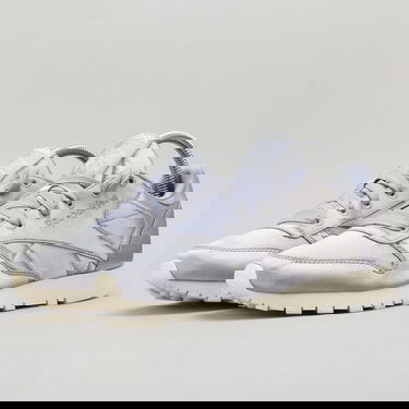 Кецове и обувки Reebok Classic Leather Satin Синьо | CM9801, 0