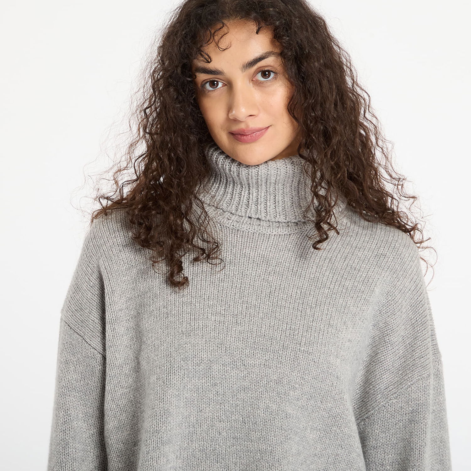 Пуловер Samsoe Samsoe Sakeiku Turtleneck Sweater Сиво | F24400069_CLR000337, 1
