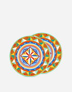 Set of 2 Porcelain Dessert Plates