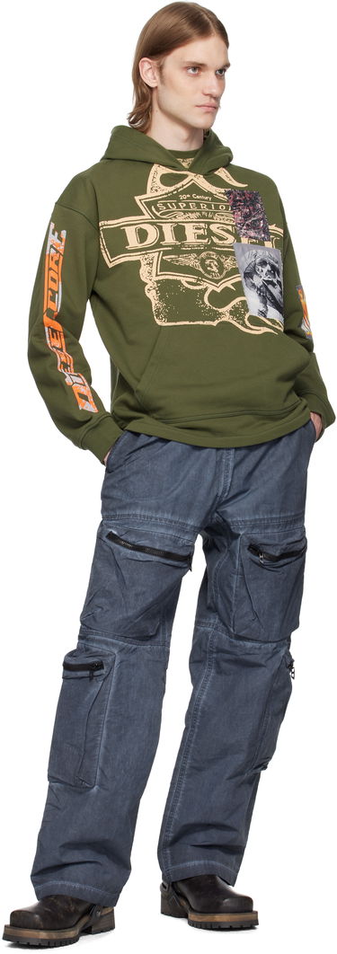 Карго панталони Diesel P-Noode-A Cargo Pants Синьо | A16211-0IQAX-8AT, 3