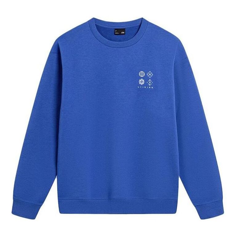 Пуловер Li-Ning Culture Logo Sweatshirt Синьо | AWDT901-2