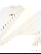 OW-Print Cotton Sweatshirt