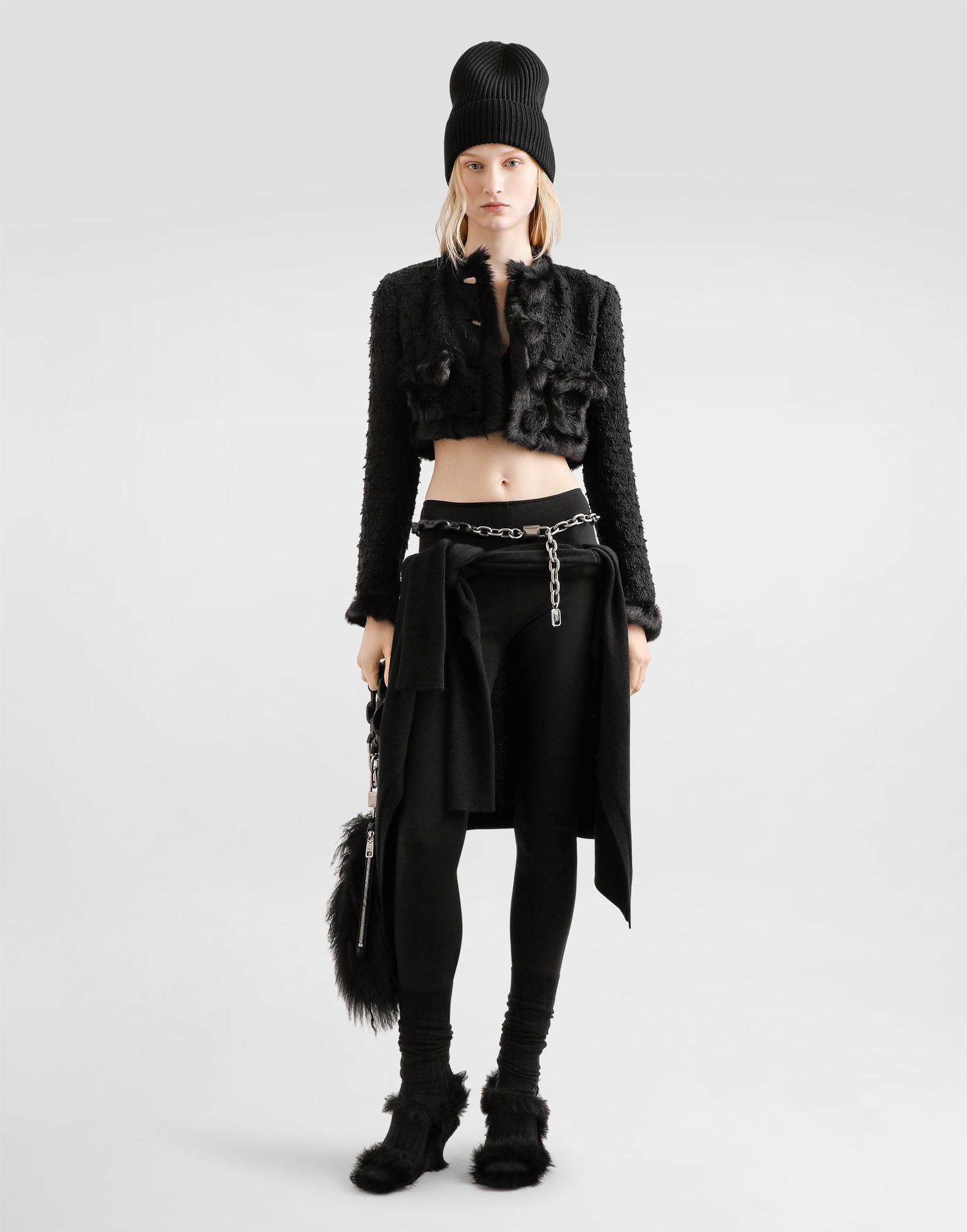 Клинове Dolce & Gabbana Dolce & Gabbana Jersey Leggings Черно | FTDGUTFUGN7N0000, 1