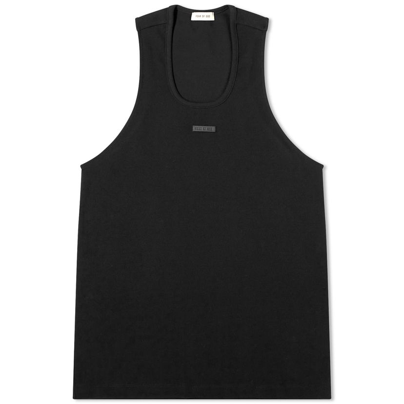 Потник Fear of God 8th Ribbed Tank Черно | FG850-026CTN-001