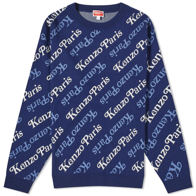 x Verdy Crew Knit Midnight Blue