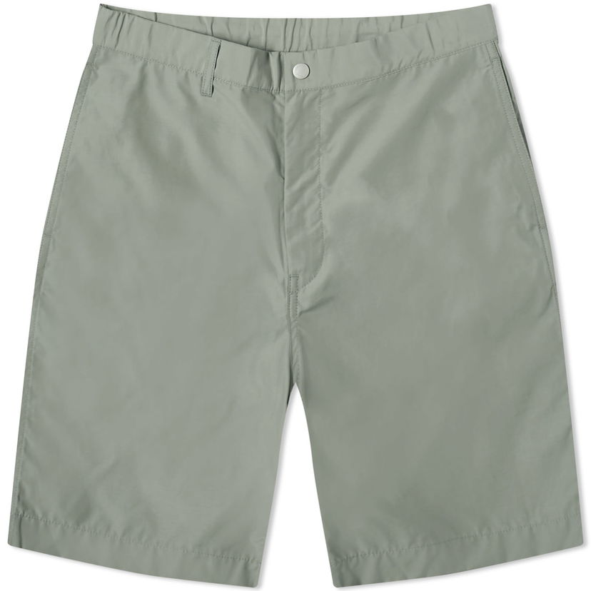 Къси панталони Snow Peak Light Mountain Cloth Shorts Зелено | PA-24SU103-FLG