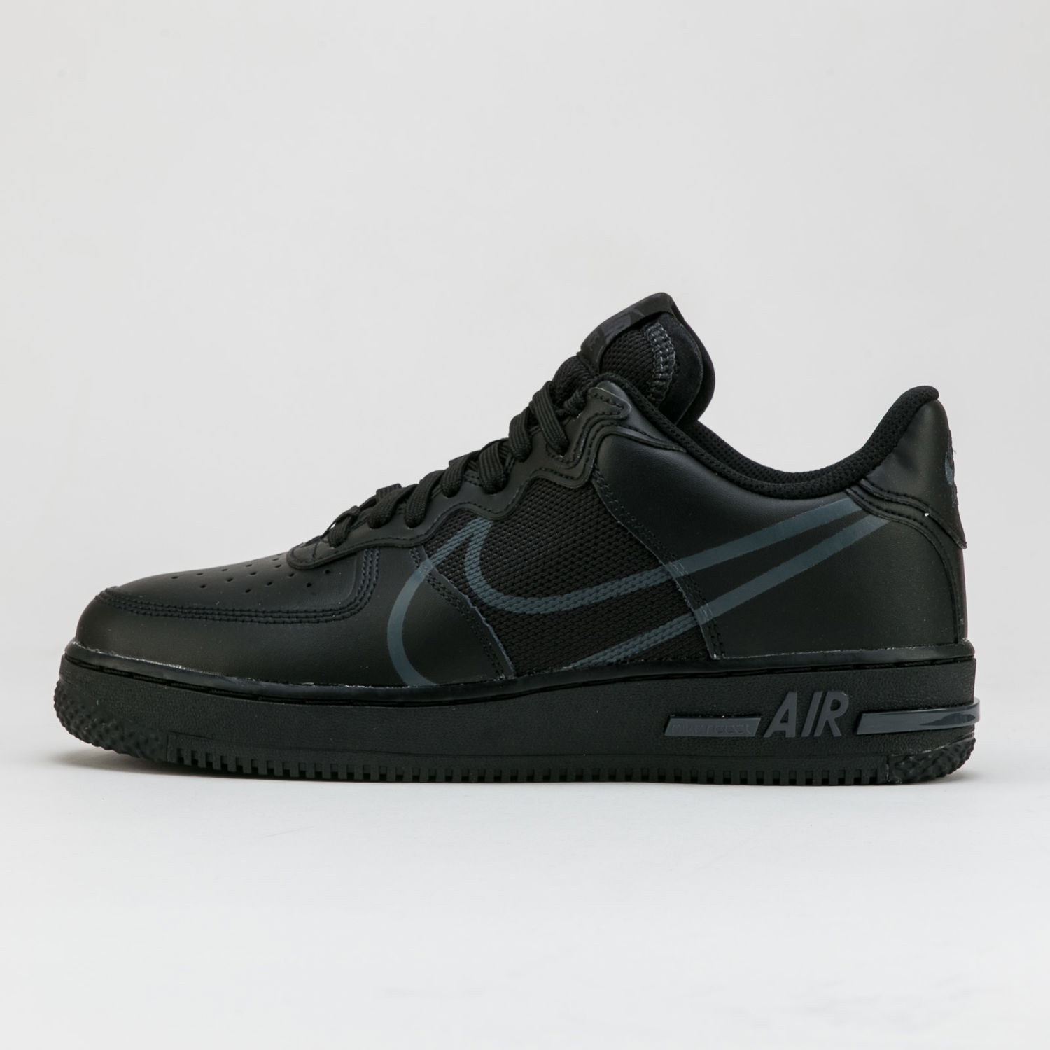 Кецове и обувки Nike Air Force 1 React Черно | CT1020-002, 0