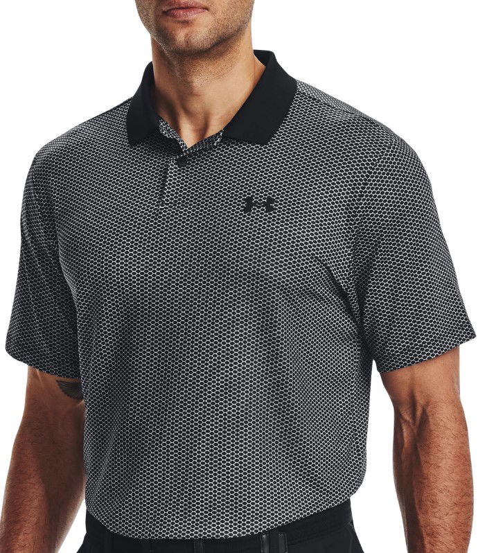 Поло тениска Under Armour Perf 3.0 Printed Polo Shirt Сиво | 1377377-002, 0