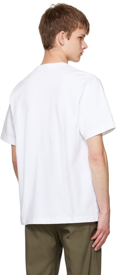 Тениска Helmut Lang Helmut Lang Printed T-Shirt Бяло | L09HM523, 2