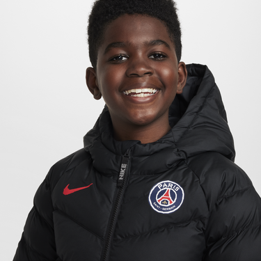Пухо яке Nike Paris Saint-Germain Hooded Synthetic-Fill Jacket Черно | FQ3425-010, 2