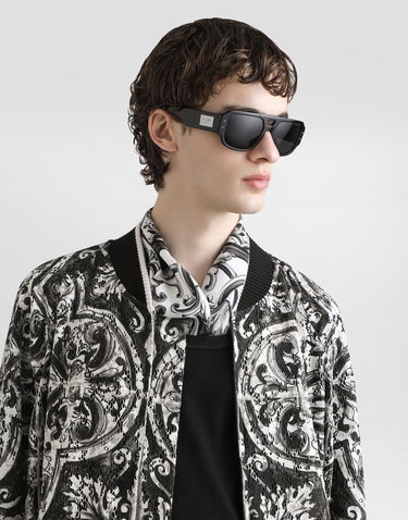 Яке бомбър Dolce & Gabbana Dolce & Gabbana Majolica-Print Cordonetto Lace Bomber Jacket Многоцветен | G9BOSTISMKFHY5DQ, 3