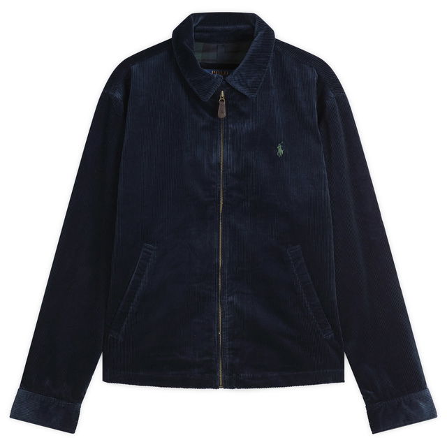 Corduroy Windbreaker Jacket, Size Large