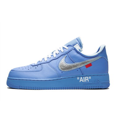 Кецове и обувки Nike Off-White x Air Force 1 Low "07 "MCA" Синьо | CI1173-400, 0