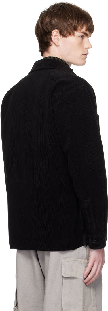 Риза Stone Island Organic Cotton Corduroy Overshirt Черно | K2S15 1200012 S0212, 2