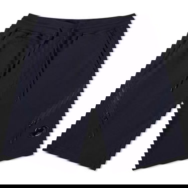 Къси панталони C.P. Company Lens Fleece Back Shorts Тъмно синьо | 15CMSB154A-005086W-888, 0