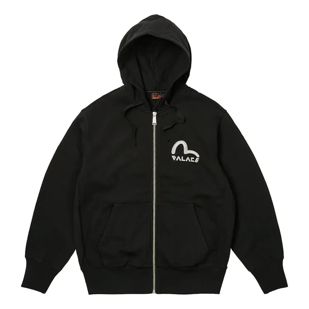 Суитчър Palace Palace x Evisu Zip Hoodie Черно | 2ESPAM4SW1150OSFLBLKX, 0
