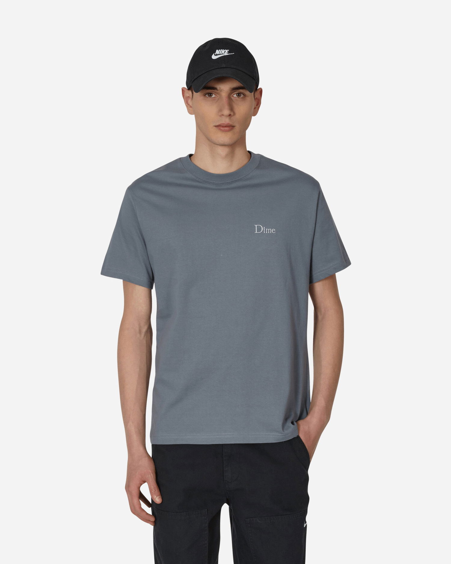 Тениска Dime Classic Small Logo T-Shirt Сиво | DIMEHO30 IRO, 0