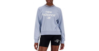 Тениска New Balance Essentials Reimagined Archive French Terry Синьо | wt31508-lay, 1