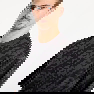 Тениска Emporio Armani T-shirt Train Logo Series Polar Logo All-Over Print Черно | 7M000980AF10378U8117, 1