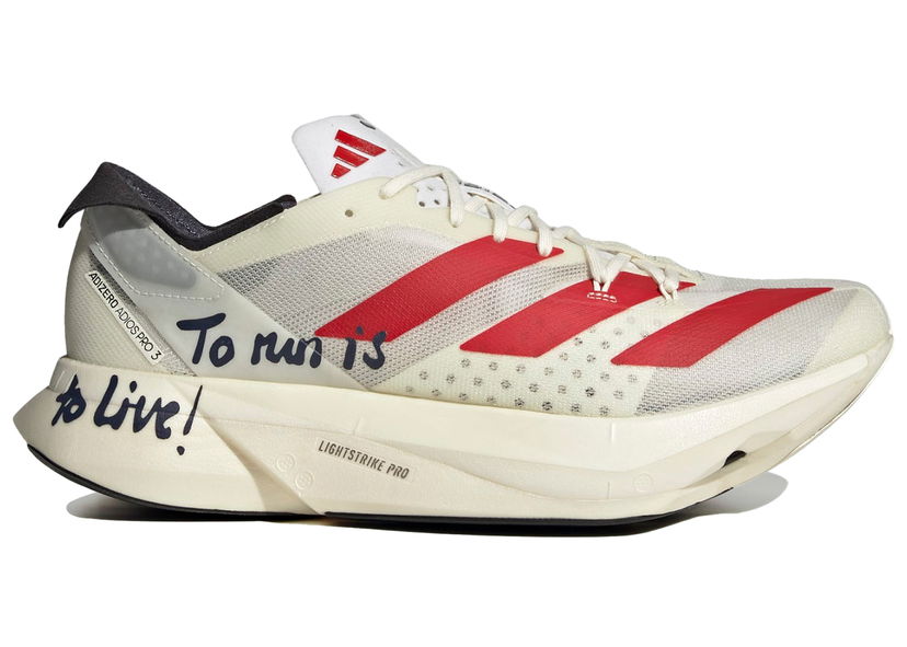 Облекло adidas Originals adidas Adios Pro 3 To Run Is To Live Сиво | GW7261