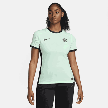 Фланелка Nike Dri-FIT Chelsea F.C. 2023/24 Stadium Third Football Shirt Зелено | DX9832-354, 0