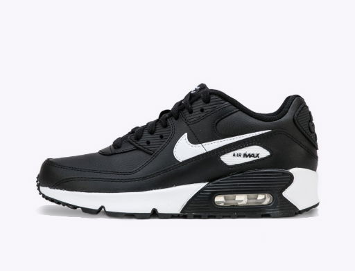 Кецове и обувки Nike Air Max 90 Leather GS Черно | CD6864-010