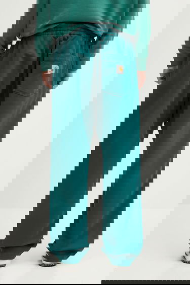 Панталони Carhartt WIP Floyde Drawstring Wide Leg Pant Зелено | I034816.2PBGD, 2