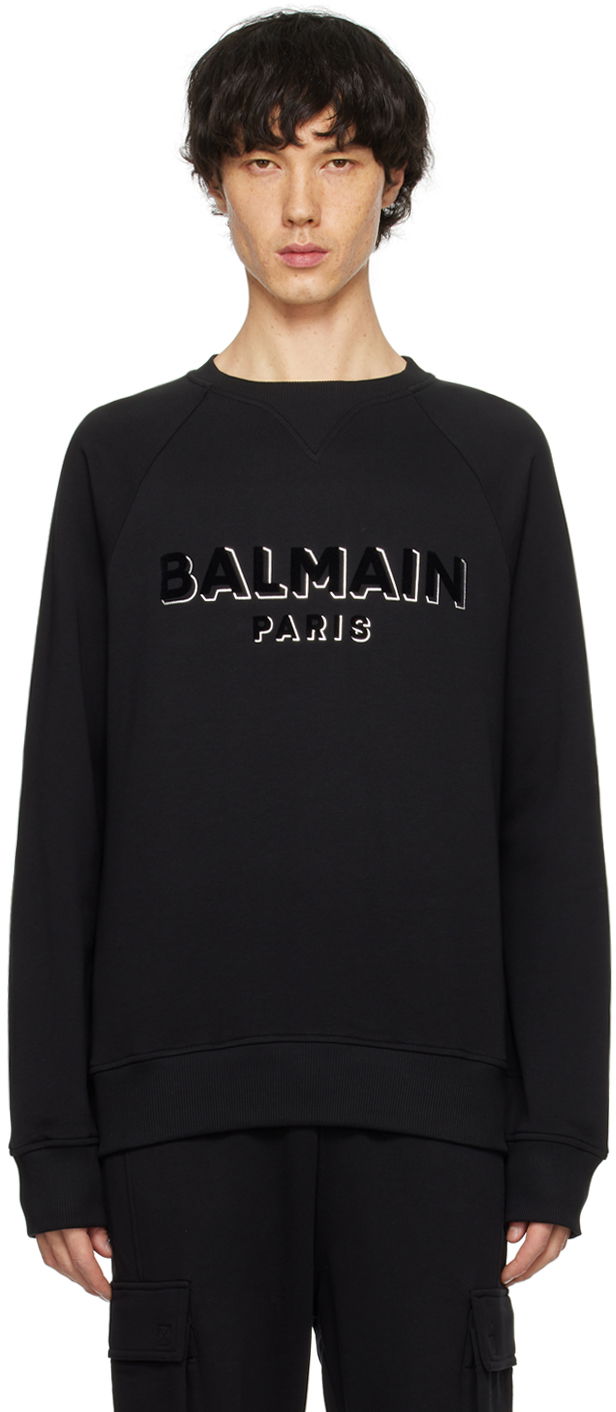 Metallic Flocked Sweatshirt, 0